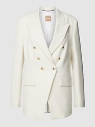 Blazer mit Reverskragen Modell 'Jelary' von BOSS Beige - 6