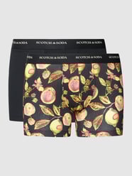 Broek met elastische band, model 'Iconic' in een set van 2 stuks van Scotch & Soda Grijs / zwart - 8