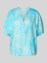 Regular fit blouse met tuniekkraag van Emily Van den Bergh - 4