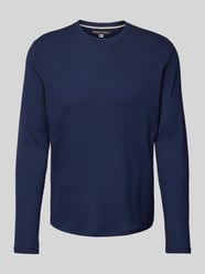 Longsleeve mit Rundhalsausschnitt von Christian Berg Men Blau - 31