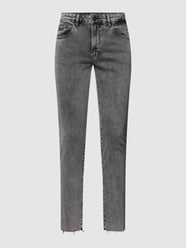 Jeans im Used-Look von Versace Jeans Couture Grau / Schwarz - 44