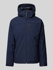 Jacke mit Kapuze Modell 'HUKKALA' von LUHTA Blau - 22