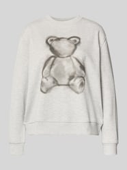 Sweatshirt met motiefprint van Milano Italy - 45