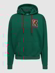 Hoodie mit Label-Details von KARL KANI Grün - 23