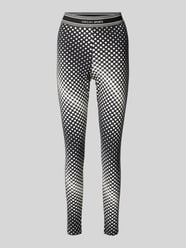 Skinny Fit Leggings mit elastischem Label-Bund von Marc Cain - 20