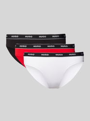 Slip mit elastischem Label-Bund im 3er-Pack von HUGO - 15