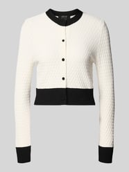 Strickjacke aus Viskose-Mix mit Rundhalsausschnitt von Marc Cain - 5