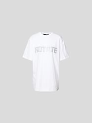 T-Shirt mit Label-Detail von ROTATE BIRGER CHRISTENSEN Weiß - 21
