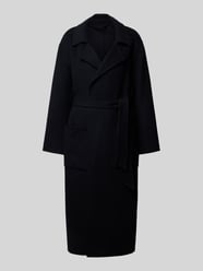 Mantel aus Lanawoll-Mix mit Bindegürtel Modell 'ALLEGORIA' von OAKWOOD - 6