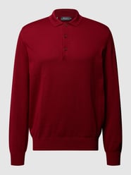 Pullover van scheerwol van MAERZ Muenchen Rood - 9