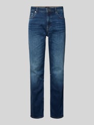 Jeansy o kroju straight fit z mieszanka bawełny model 'OGDEN BO S-MILE' od BOSS Orange - 33