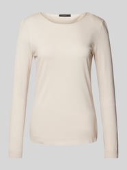 Longsleeve mit Rundhalsausschnitt von Oui Beige - 16