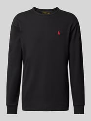 Longsleeve mit Logo-Stitching von Polo Ralph Lauren Schwarz - 10