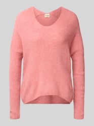 regular fit trui van wol-alpaca-mix model 'Thora' van MOS MOSH - 26
