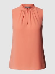 Top bluzkowy z wycięciem w kształcie łezki od Jake*s Collection Pomarańczowy - 6