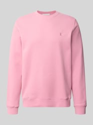 regular fit sweatshirt van pure biologisch katoen model 'BAARO LOOP' van ARMEDANGELS Fuchsia - 4