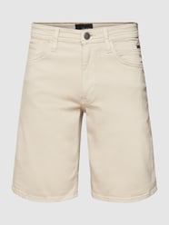 Chino-Shorts mit französischen Eingrifftaschen von Blend Grau - 4
