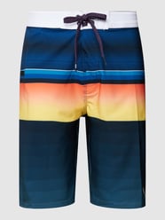 Badehose mit Label-Patch Modell 'Daybreakers' von Rip Curl Blau - 24