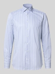 Regular Fit Business-Hemd mit Kentkragen von Stenstroms - 23