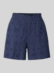 Szorty w kroju regular fit z czystej bawełny model 'ELIZA' od VERO MODA - 4