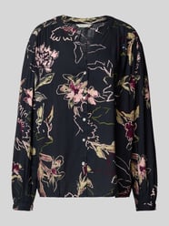 Loose fit blouse van pure viscose van Tom Tailor - 28