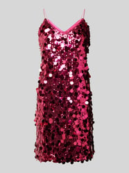 Cocktailkleid mit Paillettenbesatz von Jake*s Cocktail Pink - 39