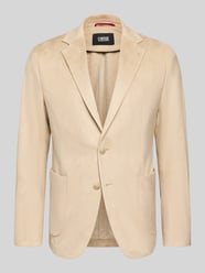 Regular Fit Sakko mit Reverskragen Modell 'Benito' von CINQUE Beige - 13