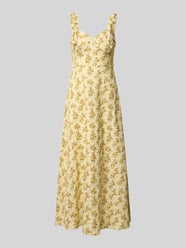 Midikleid mit floralem Allover-Print Modell 'Elin' von YAS - 21