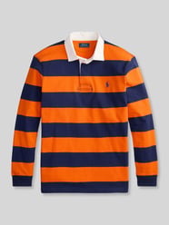 Regular Fit Sweatshirt aus reiner Baumwolle Modell 'LS RUGBY M3' von Polo Ralph Lauren Orange - 25