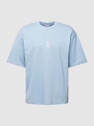 T-Shirt mit Statement-Stitching von REVIEW Blau / Türkis - 14
