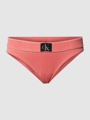 Bikini-Hose in Ripp-Optik von Calvin Klein Underwear Orange - 27