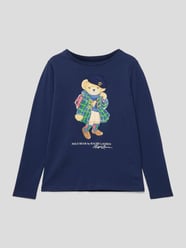 Longsleeve mit Motiv-Print von Polo Ralph Lauren Teens Blau - 7