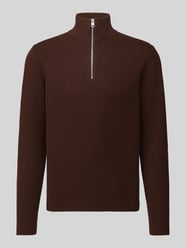 Regular Fit Troyer aus reiner Baumwolle Modell 'DANE' von Selected - 34