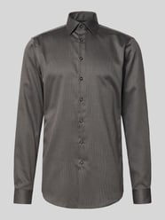 Regular fit zakelijk overhemd met extra lange mouwen van Christian Berg Men - 1