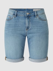 Korte jeans van sweat-denim  van Esprit Blauw / turquoise - 47
