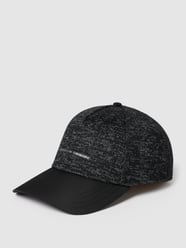 Czapka z daszkiem i nadrukami z logo model ‘Porsche Design Evoknit Cap’ od Puma Czarny - 46