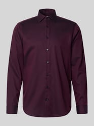 Regular fit zakelijk overhemd van katoen met kentkraag van Jake*s - 40