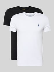 T-shirt z wyhaftowanym logo od Polo Ralph Lauren - 41