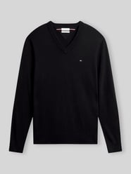 Regular Fit Pullover aus Baumwoll-Kaschmir-Mix von Tommy Hilfiger - 36
