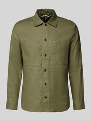 Slim Fit Hemdjacke mit Kentkragen Modell 'pelton' von Matinique - 8