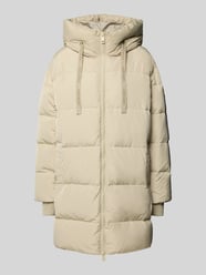 Daunenmantel mit Zweiwege-Reißverschluss von MOS MOSH Beige - 3