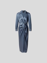 Blusenkleid in Midilänge von Theory Blau - 4