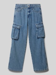 Baggy fit cargo-jeans met steekzakken, model 'RYAN' van Name It - 45