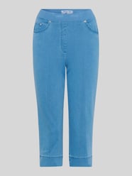 slim fit capribroek van katoenmix van Raphaela By Brax - 15