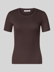 t-shirt z okrągłym dekoltem model 'ALEXIS' od Samsøe Samsøe - 5