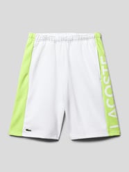 Sweatshorts mit Label-Print von Lacoste - 40