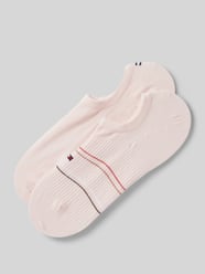 Füßlinge mit elastischem Rippenbündchen im 2er-Pack von Tommy Hilfiger Pink - 5