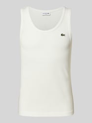 Tanktop in Ripp-Optik von Lacoste - 9