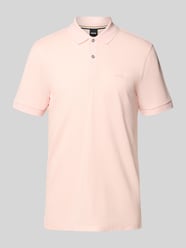 Regular Fit Poloshirt aus reiner Baumwolle Modell 'PALLAS' von BOSS Pink - 26