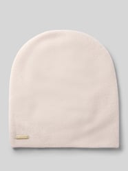 Dubbelgebreide beanie van puur kasjmier van Seeberger - 2